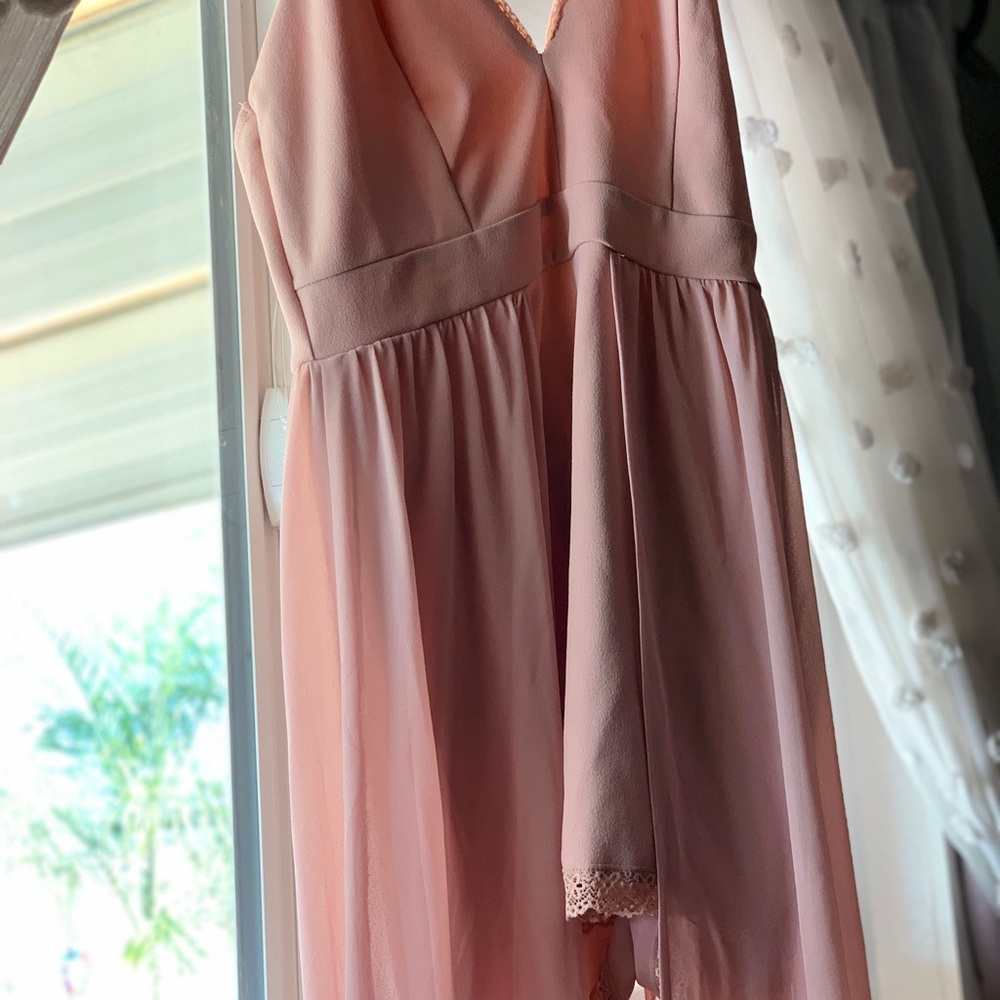 Size Large, Blush Pink dress